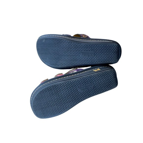 Alegria Women's Venice iridescent metallic leather Sandals Size 38 US 7.5 - Picture 4 of 6